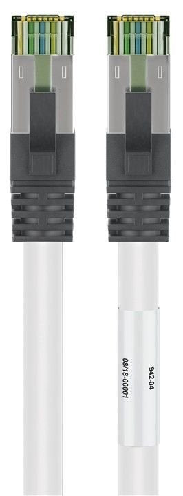EAN 4040849551246 - Goobay 55124 cable de red Blanco 1 m Cat8.1 S/FTP (S-STP) imagen 3