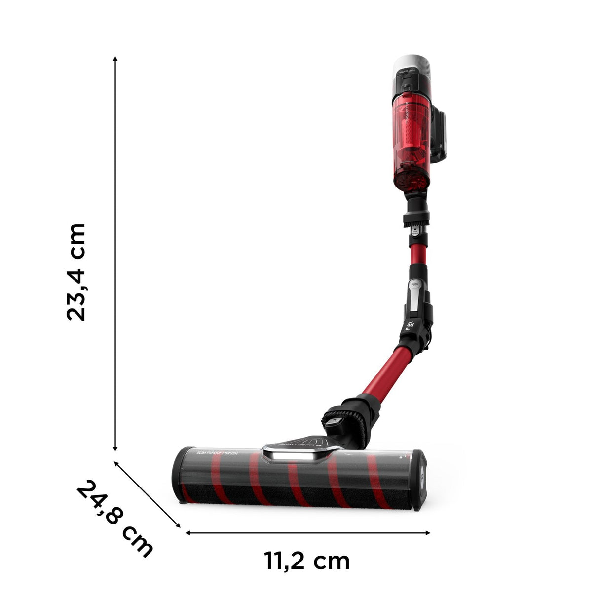 Rowenta X-Force Flex 9.60 Complete Rh2099 (Negro/Rojo) Rh2099