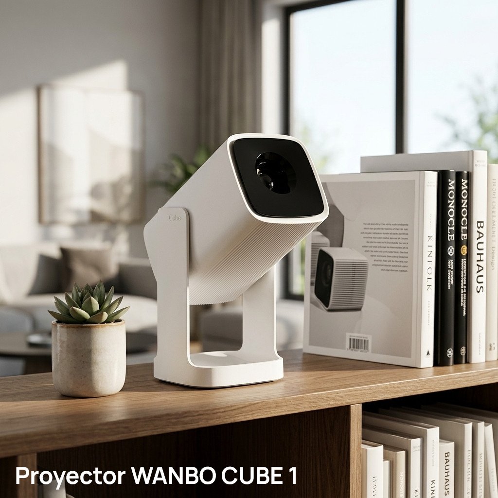 EAN 6970885351136 - WANBO Cube 1 proyector de película 350 lúmenes ANSI 1280 x 720 Pixeles Blanco imagen 14
