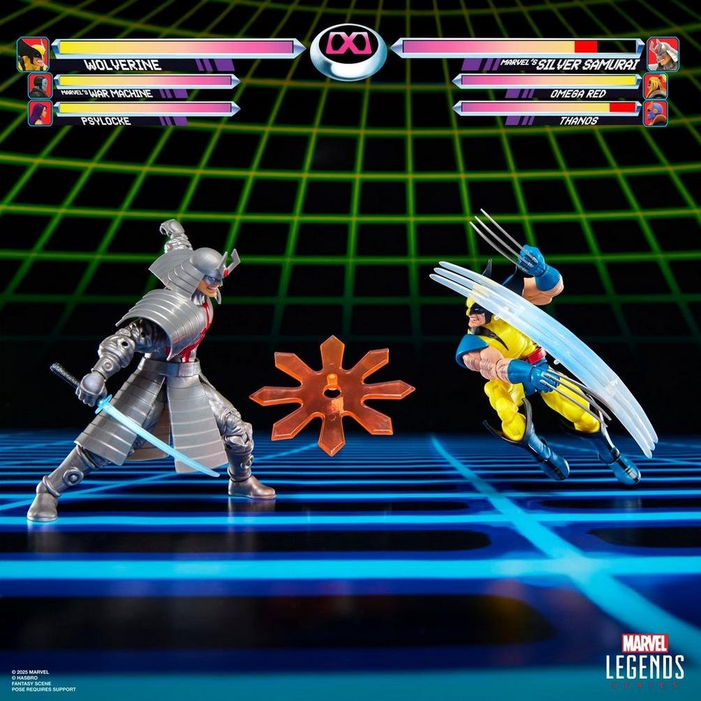 EAN 5010996320490 - Marvel Legends Series Gamerverse Wolverine vs Silver Samurai imagen 5