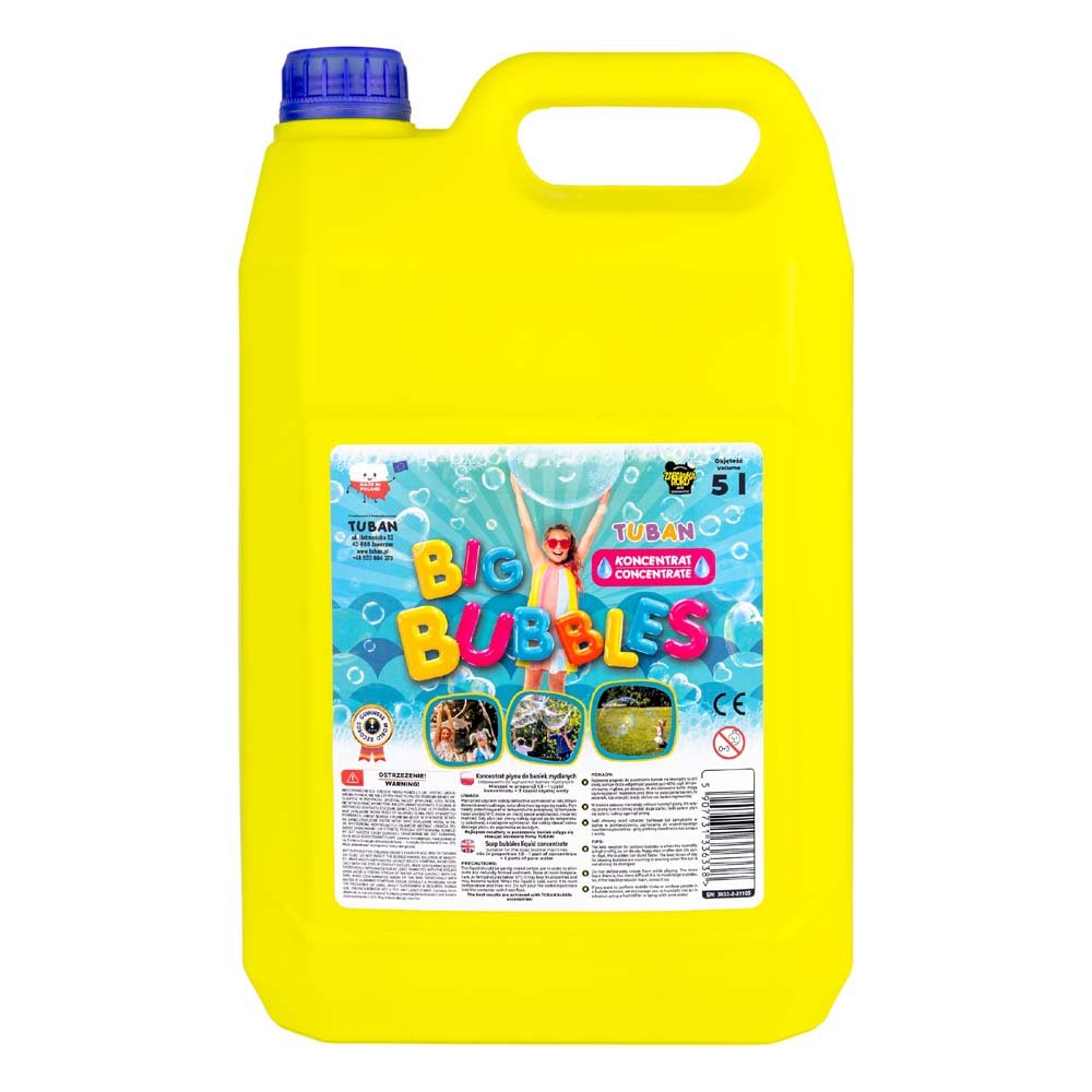 Tuban Liquid For Soap    Bubbles 5l Concentrate