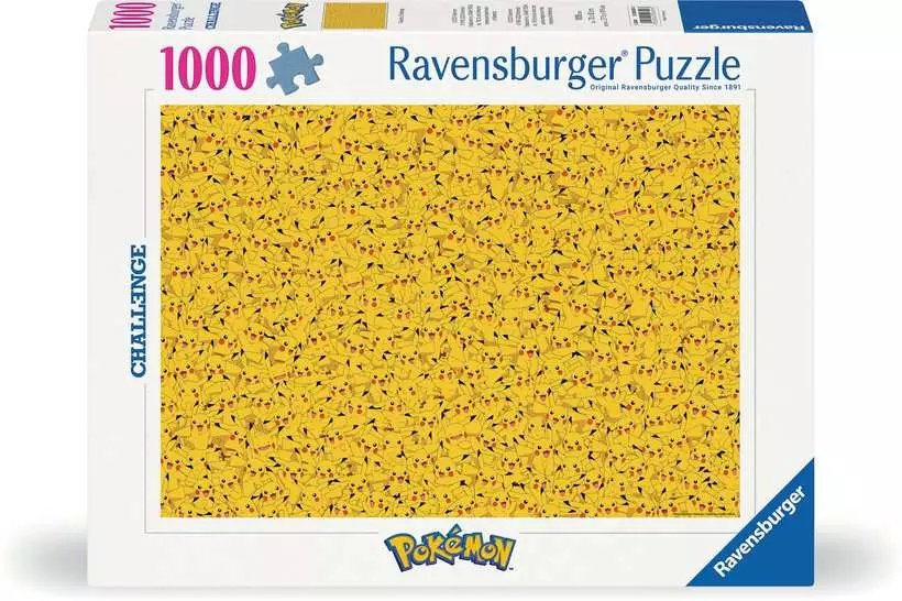 Puzzle  Ravensburger  Pikachu Desafío 1000 Piezas 12000829