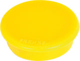 Franken Gmbh Franken - Magnet - 3,8 Cm Diámetro - Amarillo (Paquete De 10)