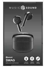 Auriculares Cellularline Ms Swag Tws Bt Negro