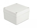 Delock Carcasa De Instalación Ip65 Impermeable 125 X 125 X 75 Mm Gris