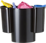 Archivo 2000 Papelera Sostenible 18l Con 2 Selectores Para Reciclaje De Residuos