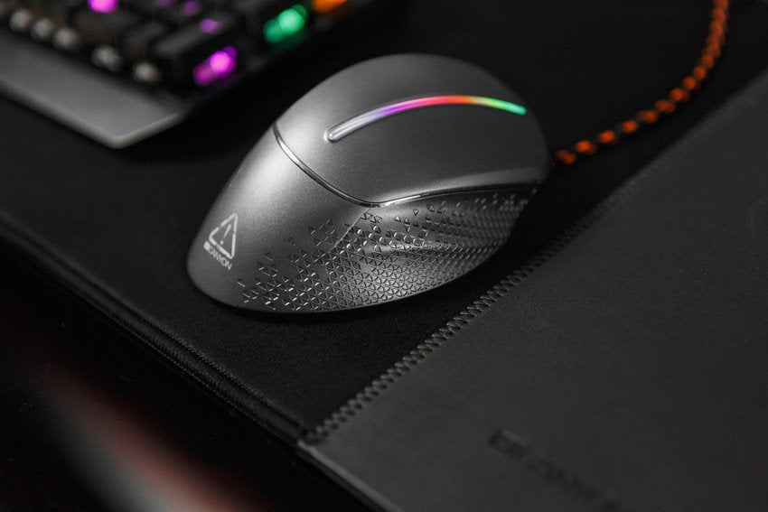 Canyon Gaming Raton Apmar Gm-12 6400 Dpi Rgb 6 Keys Bk Retail