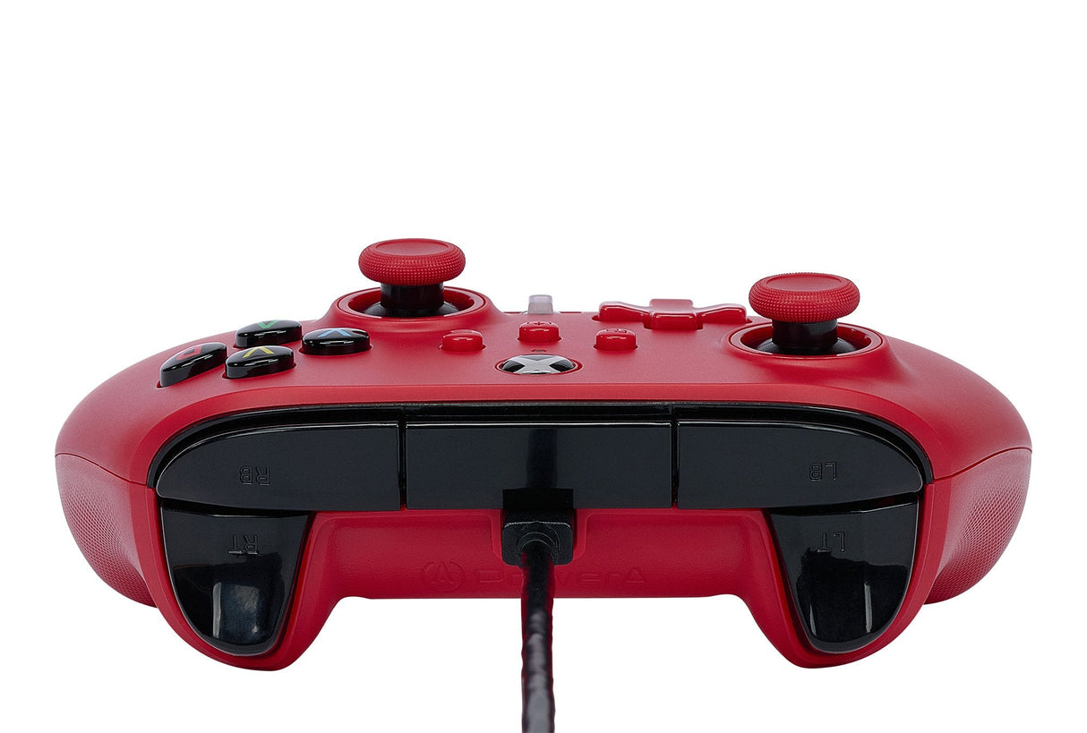 Powera Xbox Series Pad Przewodowy Enhanced Artisan Red