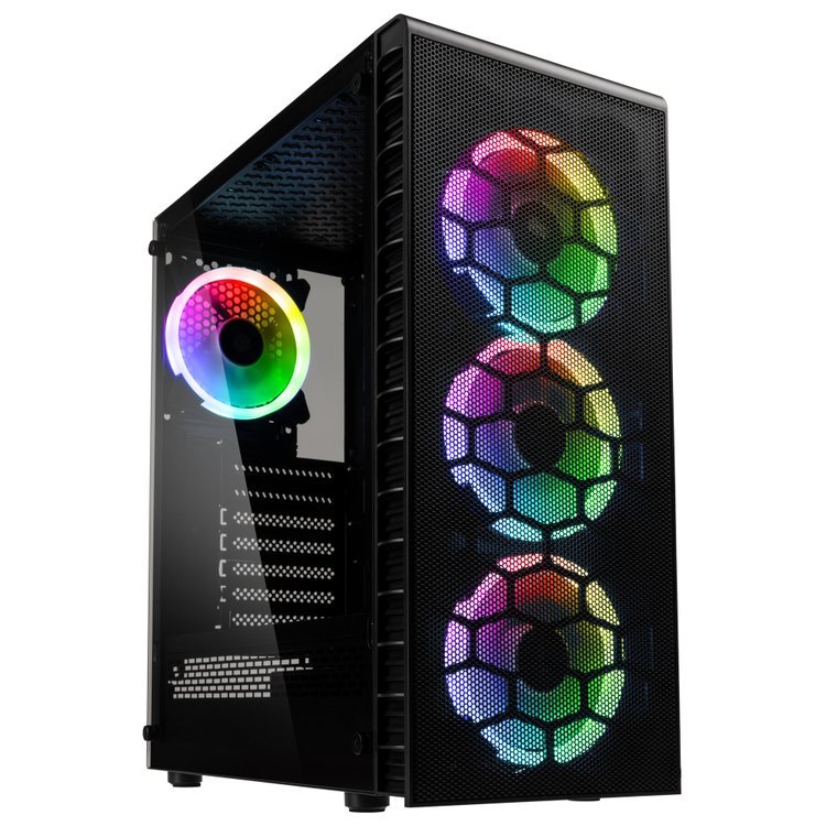 Kolink Observatory Lite Mesh Argb Midi-Tower - Negro