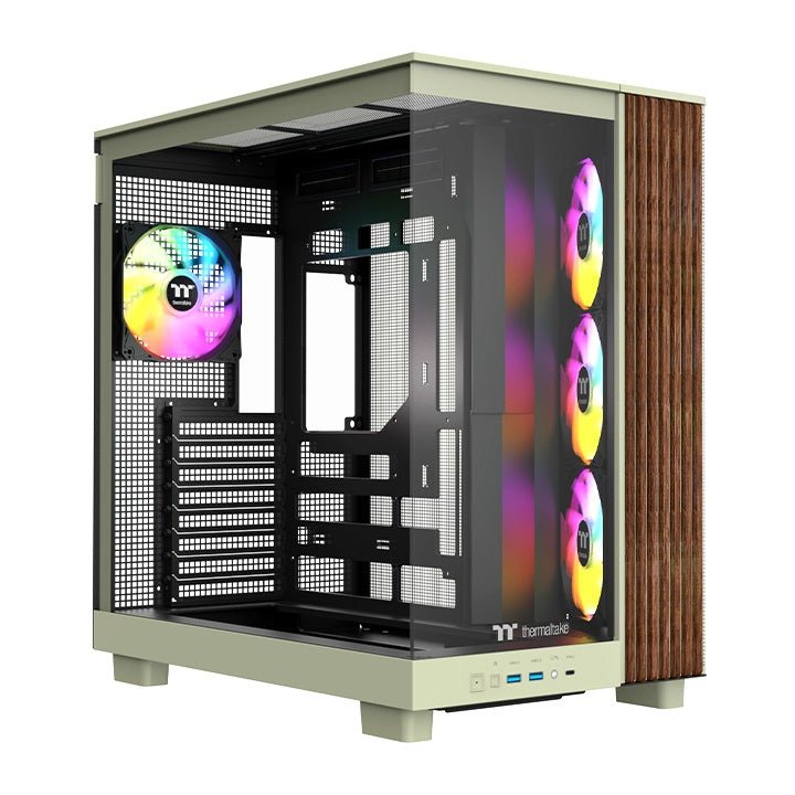 EAN 4711658546197 - Thermaltake CA-11E-00MEWN-WS carcasa de ordenador Midi Tower Verde imagen 1