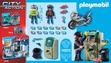 Playmobil - 70572 - Oficial De Policía Con Motocicleta Y Ladrón