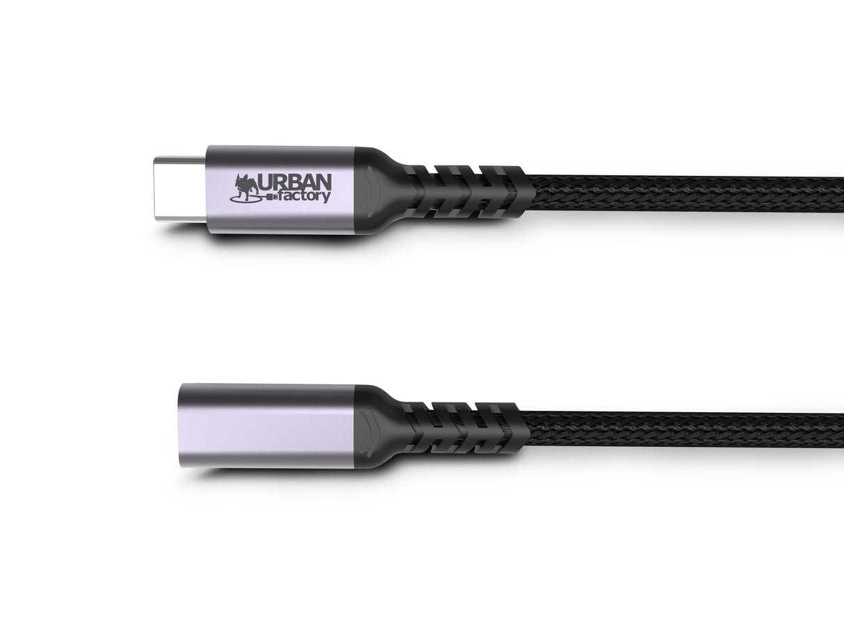EAN 3760170858418 - Urban Factory TCE01UF cable USB USB 3.2 Gen 1 (3.1 Gen 1) 1 m USB C Blanco imagen 3