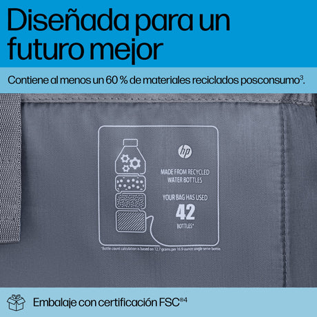EAN 0198122966899 - HP Travel Plus 22 Liter 16 Laptop Bag 40,9 cm (16.1") Maletín Azul, Grafito imagen 6