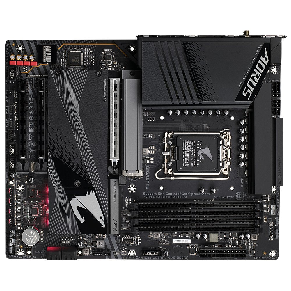 Placa Base  Gigabyte Z790 Aorus Elite Ax Ddr4 (Rev 1.0) Intel Z790 Express Lga 1700 Atx