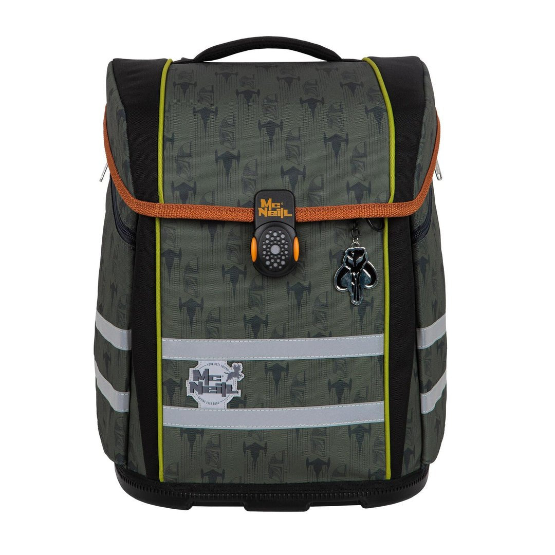 Mcneill Juego De Mochila Escolar Perfecto 5tlg Star Wars-Mandalorian