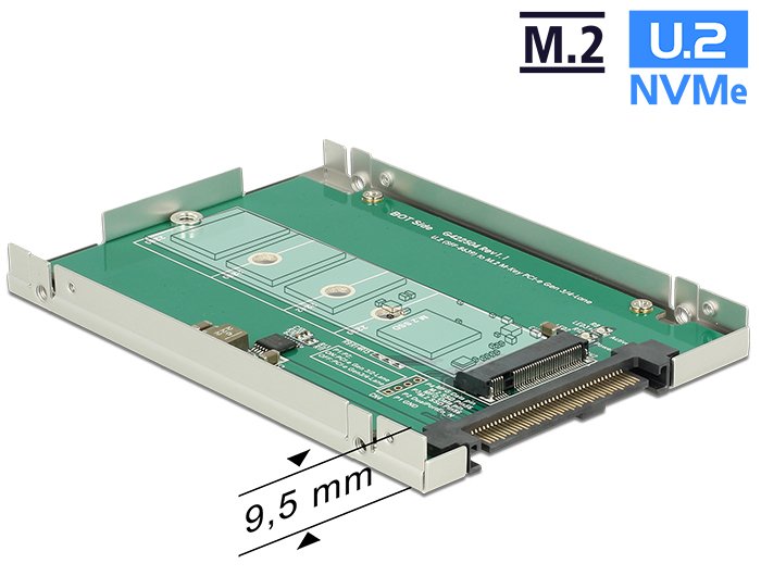 Delock 62710 Convertidor De 2.5" U.2 Sff-8639 > Ranura M Nvme M.2