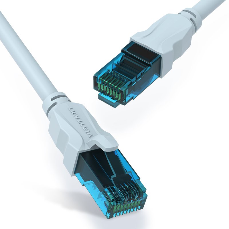 Cable De Red Rj45 Utp Vention Vap-A10-S300 Cat.5e 3m Azul Y Negro
