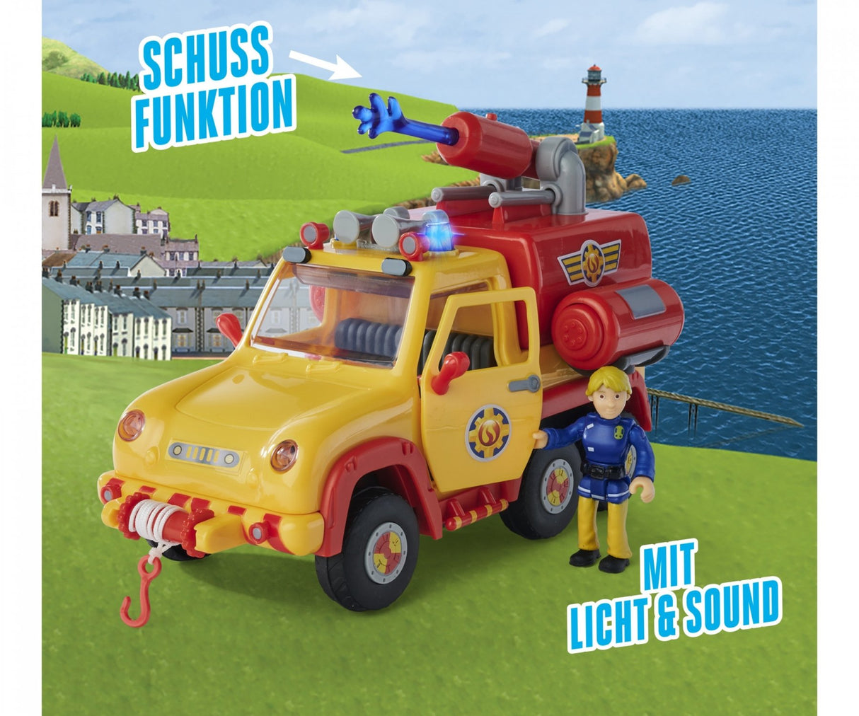 EAN 4006592063610 - Simba Toys Sam Fire Engine Venus 2.0 imagen 6