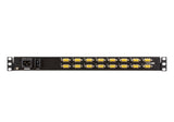 16p Short Depth Single         Cpnt Rail Lcd Kvm Sw                  In