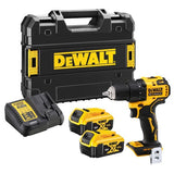 Taladro Dewalt Dcd708p2t-Qw 1650 Rpm 1,1 Kg Amarillo