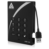 EAN 0708326913195 - Apricorn A25-3PL256-1000 disco duro externo 1 TB 5400 RPM USB tipo A 3.2 Gen 1 (3.1 Gen 1) Negro imagen 1