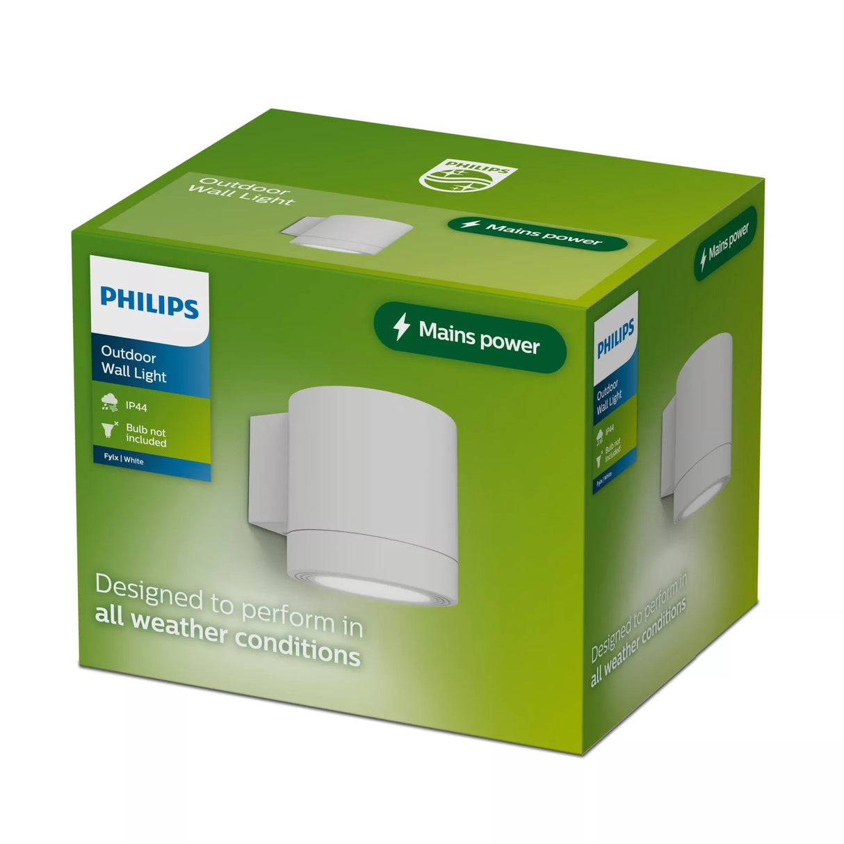 Aplique De Exterior Led Fylx 5 W, Blanco