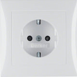 Berker 47228989 Schuko-Steckdose Mit Abdeckplatte S.1 Po Larwei