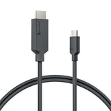 Alogic El2uchd-01 Adaptador De Cable De Vídeo 1 M Usb Tipo C Hdmi Negro