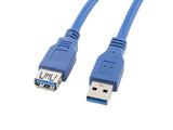 Lanberg Extension Cable Usb 3.0 Am-Af 1.8m Blue