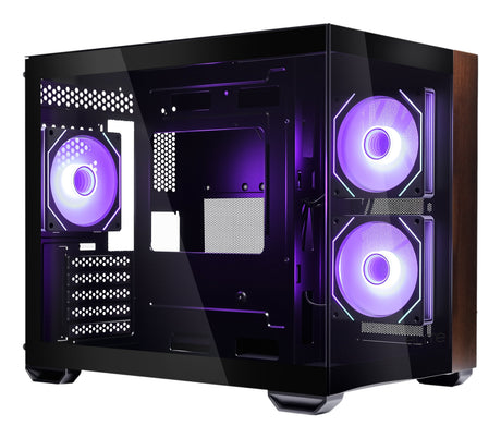 EAN 4719512160817 - Cooler Master Elite 481 Wood Mini Tower Negro imagen 1