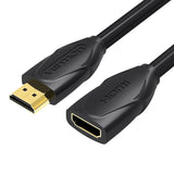 Cable Alargador Hdmi Vention Vaa-B06-B500 Hdmi Macho Hdmi Hembra 5m Negro