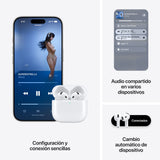 Auriculares Bluetooth Apple Airpods 5