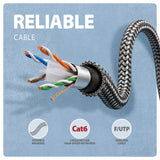 Axagon Ade-Am50 Usb-A 5gbps - Gigabit Ethernet Adapter With Integrated Cat6 Rj-45 Network Cable (5 M), Asix Ax88179b