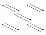 Delock Cablebinder Mit Befestigungsöse L 200 X B 4,8 Mm Schwarz 10 Stück