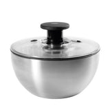 Oxo 1071497 Salatschleuder Edelstahl 24cm Con Deckel