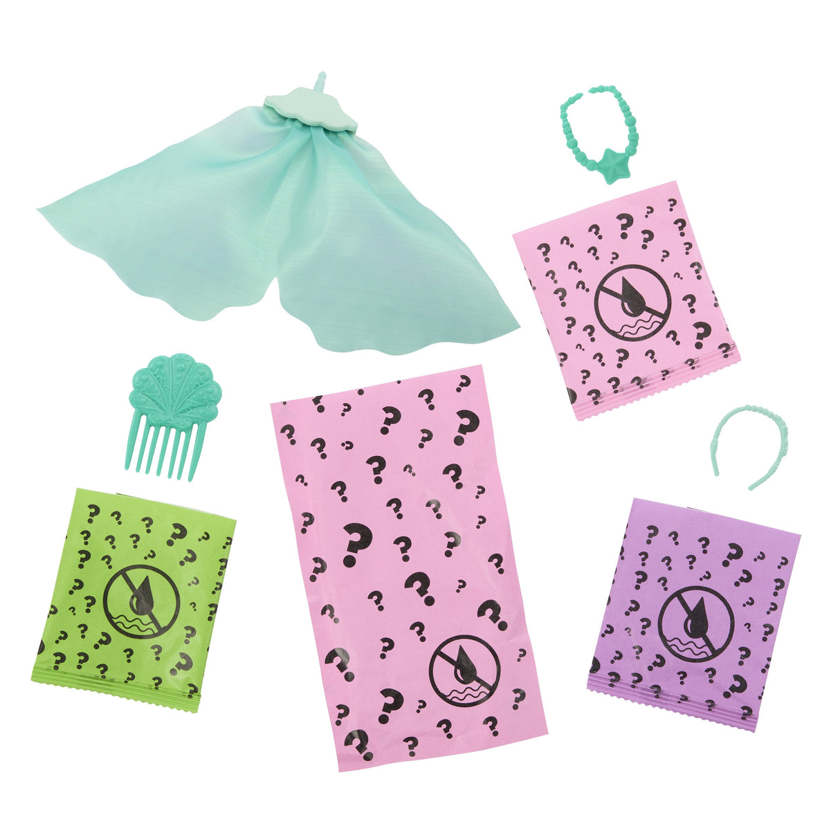 Lalka Barbie Color Reveal Morska Syrenka Mix