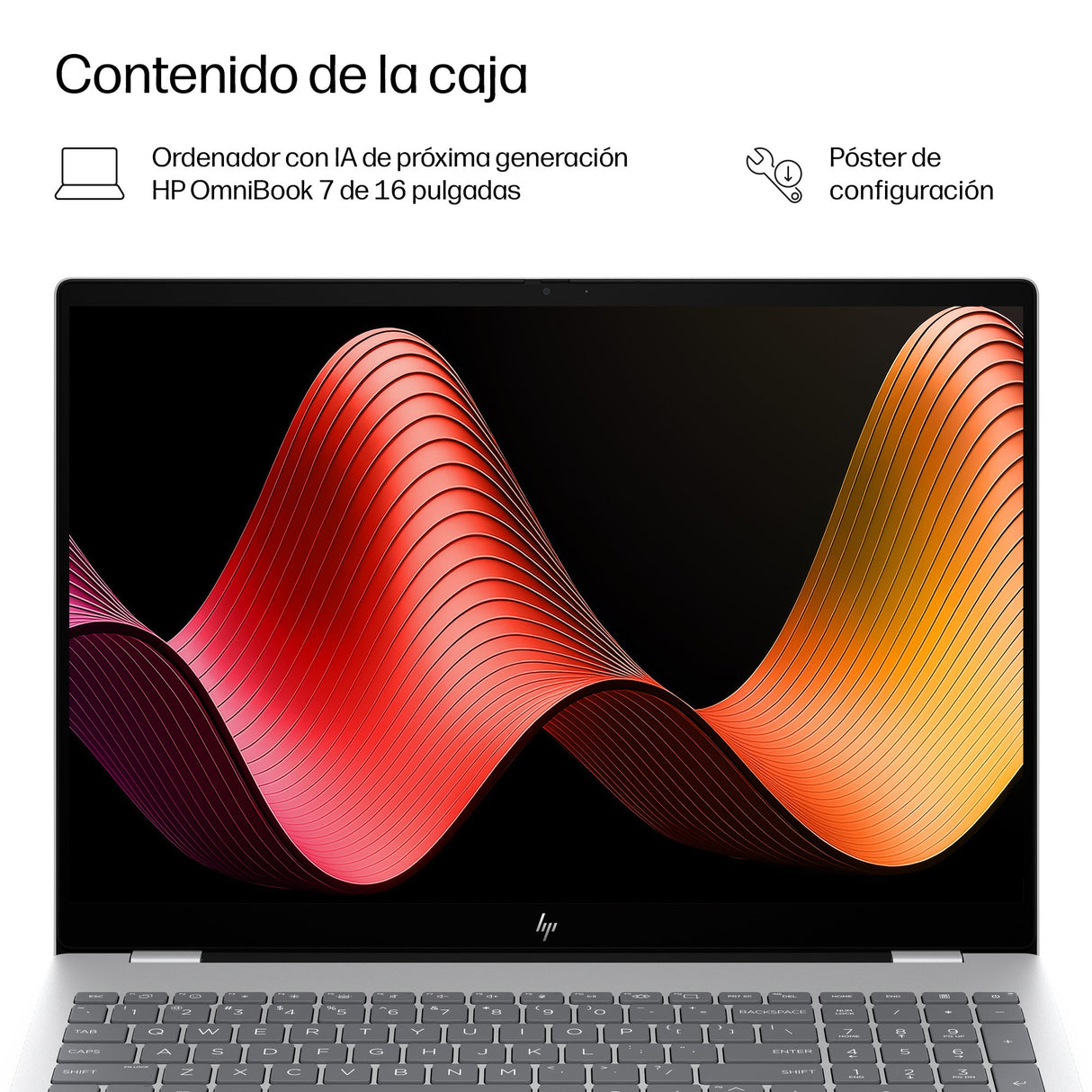 EAN 199896326469 - HP OmniBook 7 Laptop Next Gen AI 16-bh0007ns Copilot+ PC Intel Core Ultra 7 356H Portátil 40,6 cm (16") Pa imagen 6