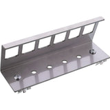 Inline® Keystone Mounting For Din Rail, 6-Port, Metal