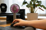 86629 Handventilator Breezy Ii Purple 4w 5 Geschwindigkeitsstufen Ø10cm