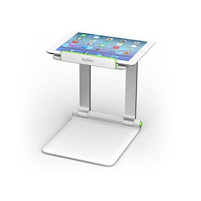 EAN 0745883638444 - Belkin B2B118 mueble y soporte para dispositivo multimedia Verde, Plata Tableta Carro para administración imagen 2