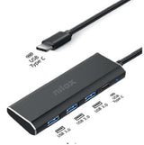 Nilox Hub Usb-C 3xusb3.0 1xusb-C