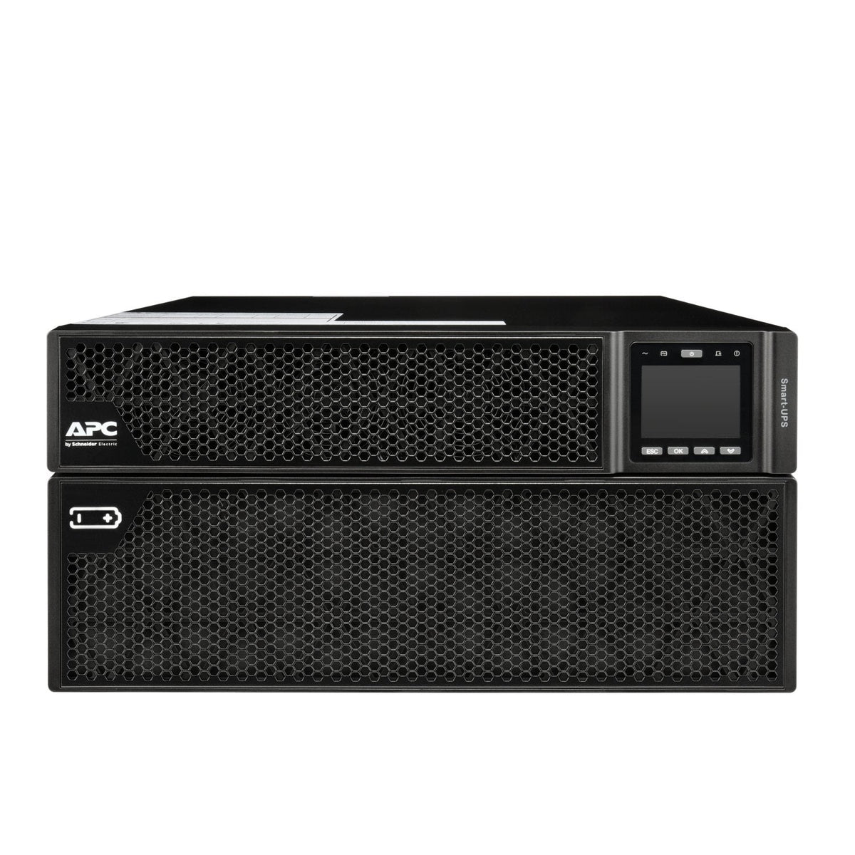 Apc Smart-Ups On-Line-G 8kva 8kw Tower 230v 2x Iec C13+1x Iec C19+Hard Wire 3-Wire H+N+E Outlets Network Card Wo Rail Kit