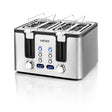 EAN 5608475032424 - Haeger TO-17D.015A tostadora 6 4 rebanada(s) 1700 W Acero inoxidable imagen 1