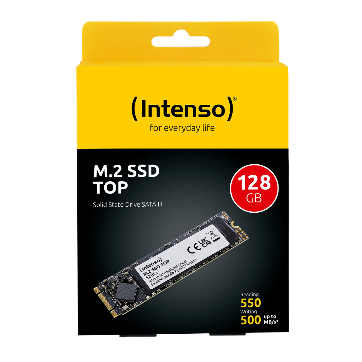 EAN 4034303025855 - Intenso Top 128 GB M.2 Serial ATA III 3D NAND imagen 3