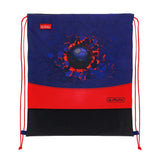 Herlitz Juego De Mochilas Escolares De 4 Piezas, Color Azul Y Rojo,