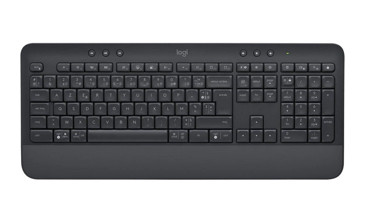Teclado Francés Logitech Signature K650 Bluetooth Azerty Grafito