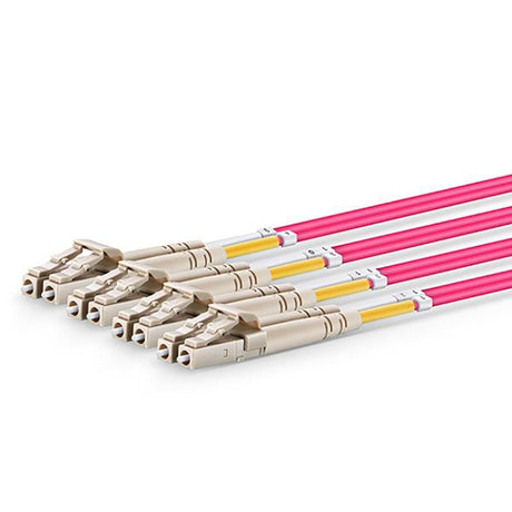 EAN 5704174870869 - Lanview LVO230501-MTP Cable de fibra óptica e InfiniBand 1 m LC Violeta imagen 2