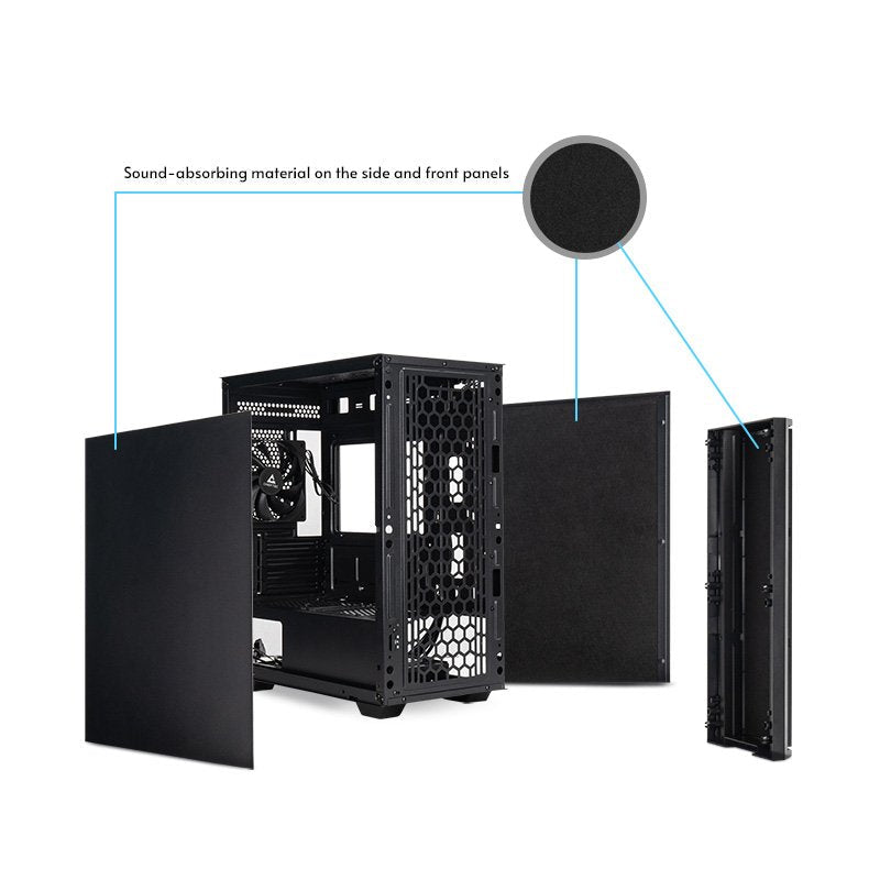 EAN 0753263078674 - Chieftec AZ-01B-OP carcasa de ordenador Mini Tower Negro imagen 12