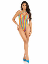 Leg Avenue - Body Cruzado Multicolor