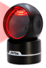 Avpos Avp-M680-2d Lector De Codigos De Sobremesa - Escaneo Automatico - Lectura De Codigos 1d, 2d Y Qr - Usb Y Serie -